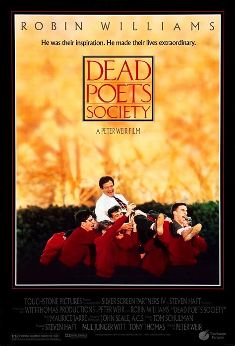 oh to struggle against great odds|Tom Schulman – Dead Poets Society (Entire Script) .